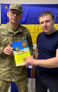 Flinkenberg jatkaa Ukrainan armeijan tukemista